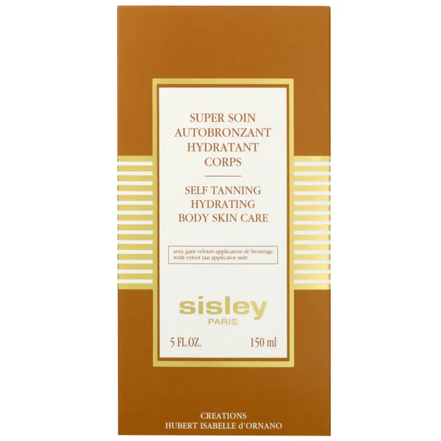 Sisley Sun Care Self Tanning Hydrating Body Skin Care 150ml & Mitt Set