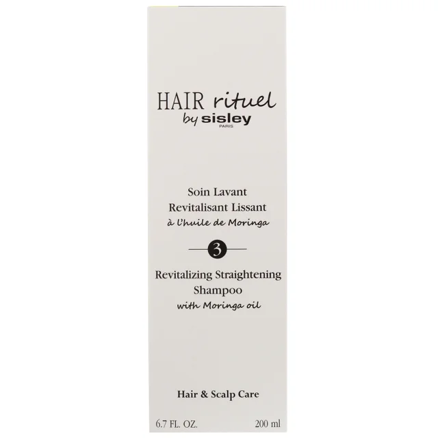 Hair Rituel by Sisley Cleansing & Detangling Revitalizing Straightening Shampoo With Moringa Oil 200ml