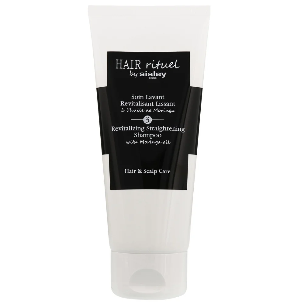 Hair Rituel by Sisley Cleansing & Detangling Revitalizing Straightening Shampoo With Moringa Oil 200ml Image 1