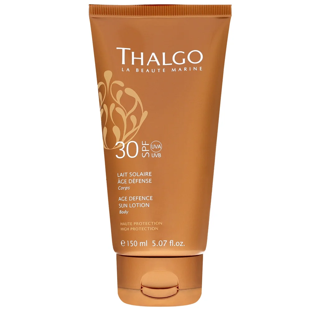 Thalgo Suncare SPF30 Age Defence Sun Lotion 150ml Image 1