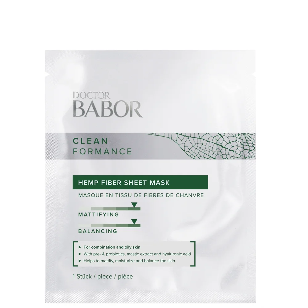 BABOR Doctor Babor Hemp Fiber Sheet Mask 1 Sachet Image 1