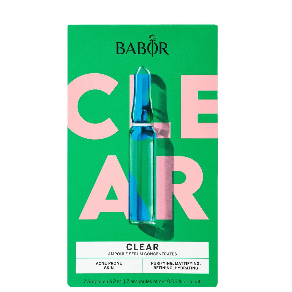 BABOR Ampoules Limited Edition CLEAR Ampoule Set Image 1
