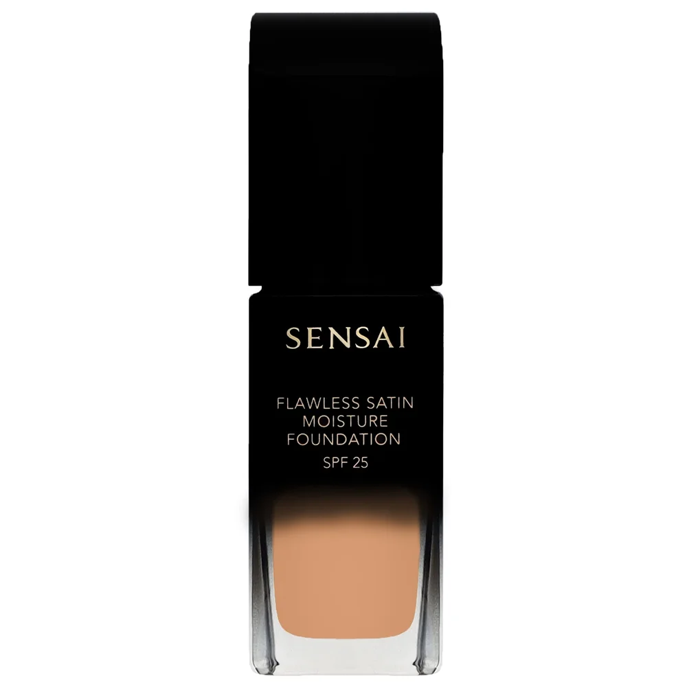 SENSAI Flawless Satin Moisture Foundation SPF25 FS202 Ochre Beige 30ml Image 1