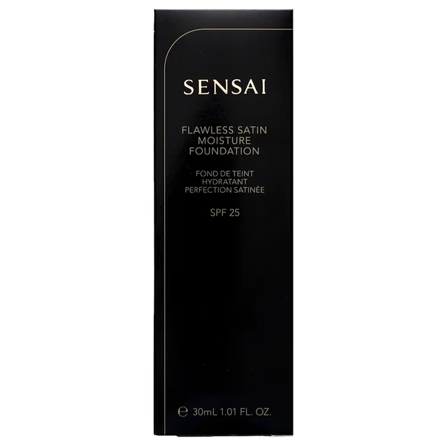 SENSAI Flawless Satin Moisture Foundation SPF25 FS202 Ochre Beige 30ml