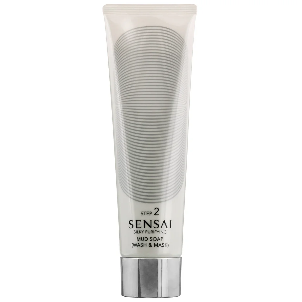 SENSAI Silky Purifying Step 2 Cleanse & Purify Mud Soap (Wash & Mask) 125ml Image 1