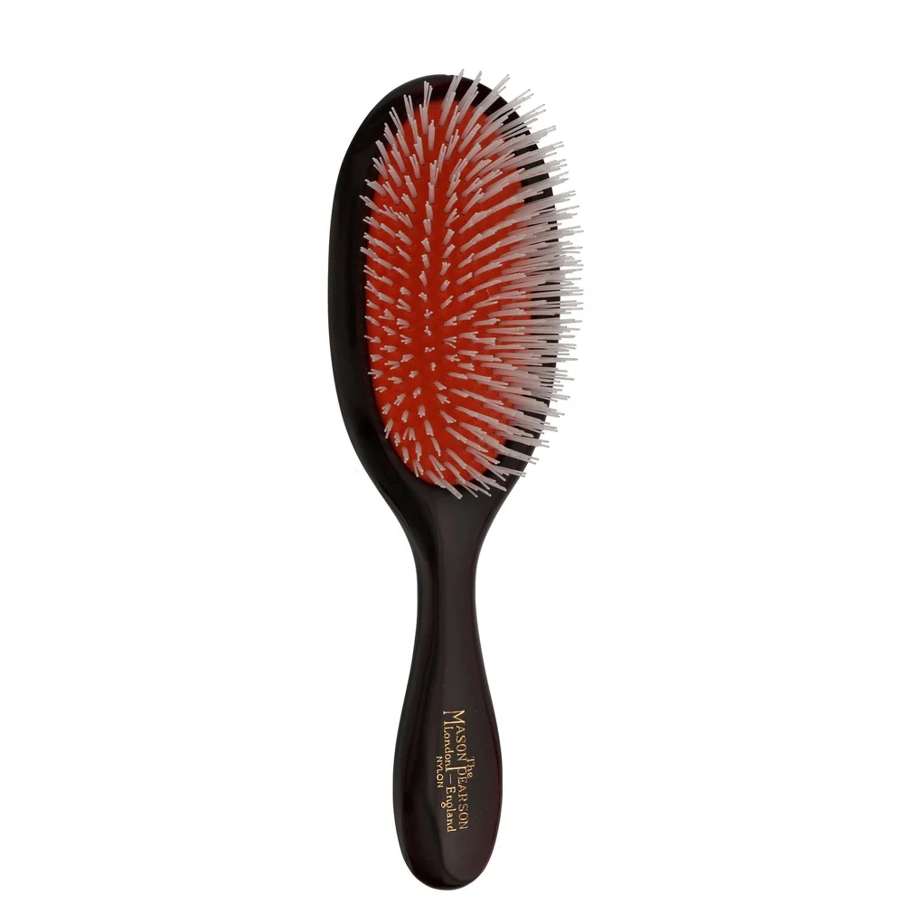 Mason Pearson Nylon Handy Brush Dark Ruby N3 Image 1