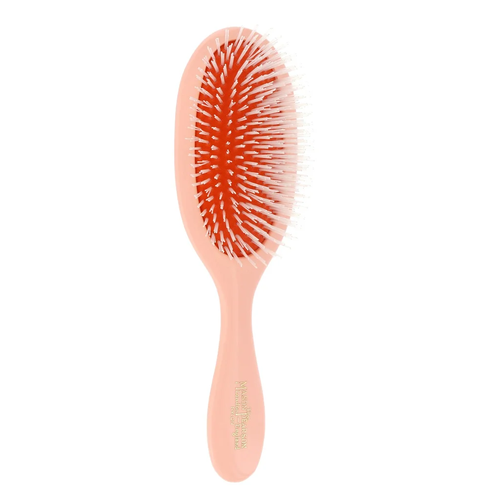Mason Pearson Nylon Handy Brush Pink N3 Image 1