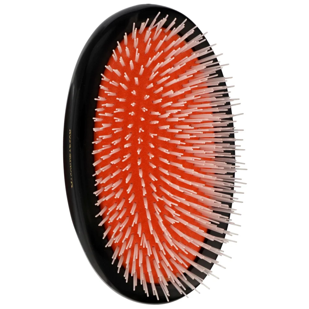 Mason Pearson Nylon Universal Military Brush Dark Ruby NU2M Image 1