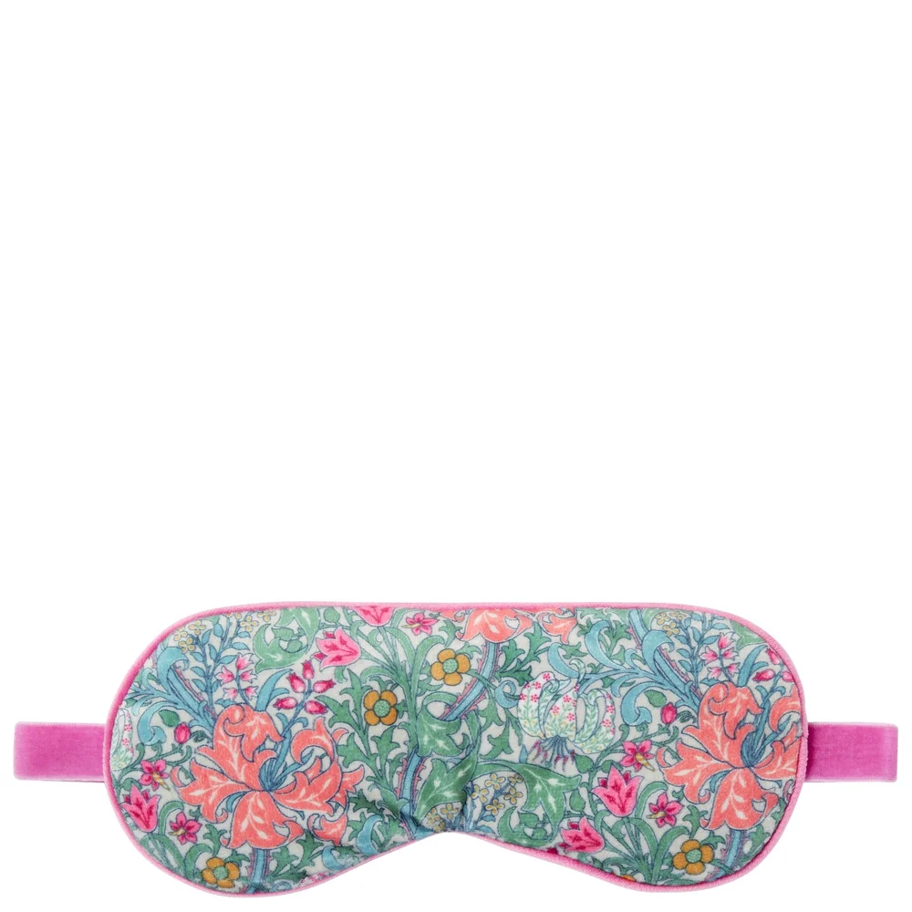 William Morris At Home At Home Golden Lily Lavender Eye Mask Image 1
