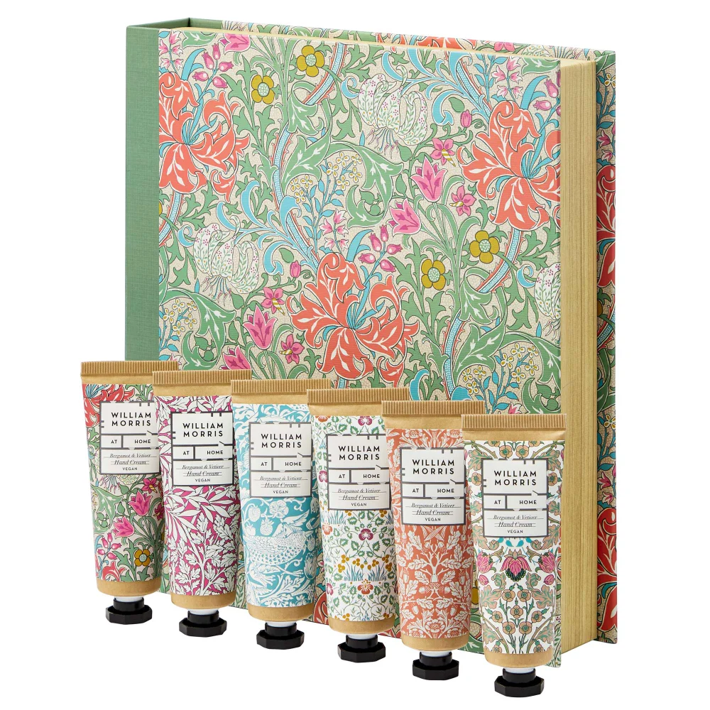 William Morris At Home At Home Bergamot & Vetiver Hand Cream Library 6 x 30ml Image 1