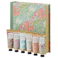 William Morris At Home At Home Bergamot & Vetiver Hand Cream Library 6 x 30ml