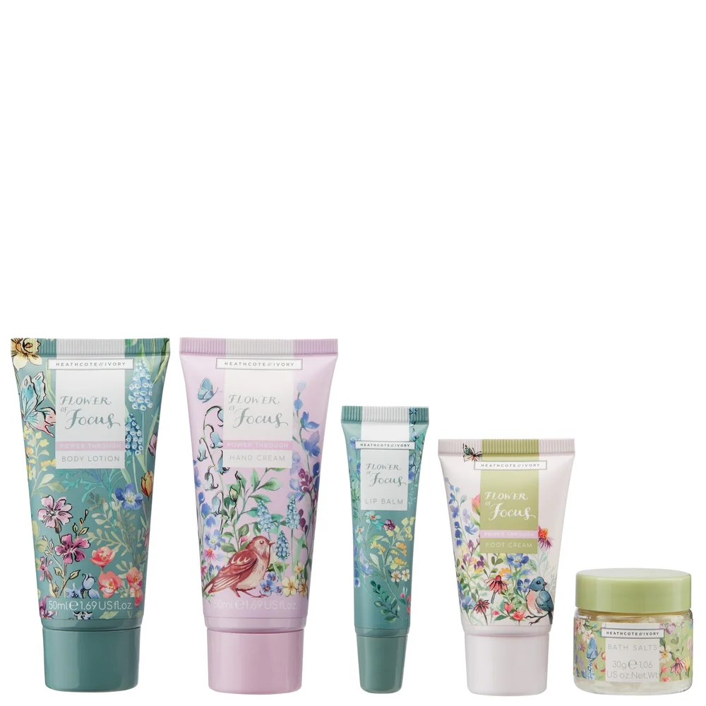 Heathcote & Ivory Flower of Focus Power Through Top to Toe Kit Image 1