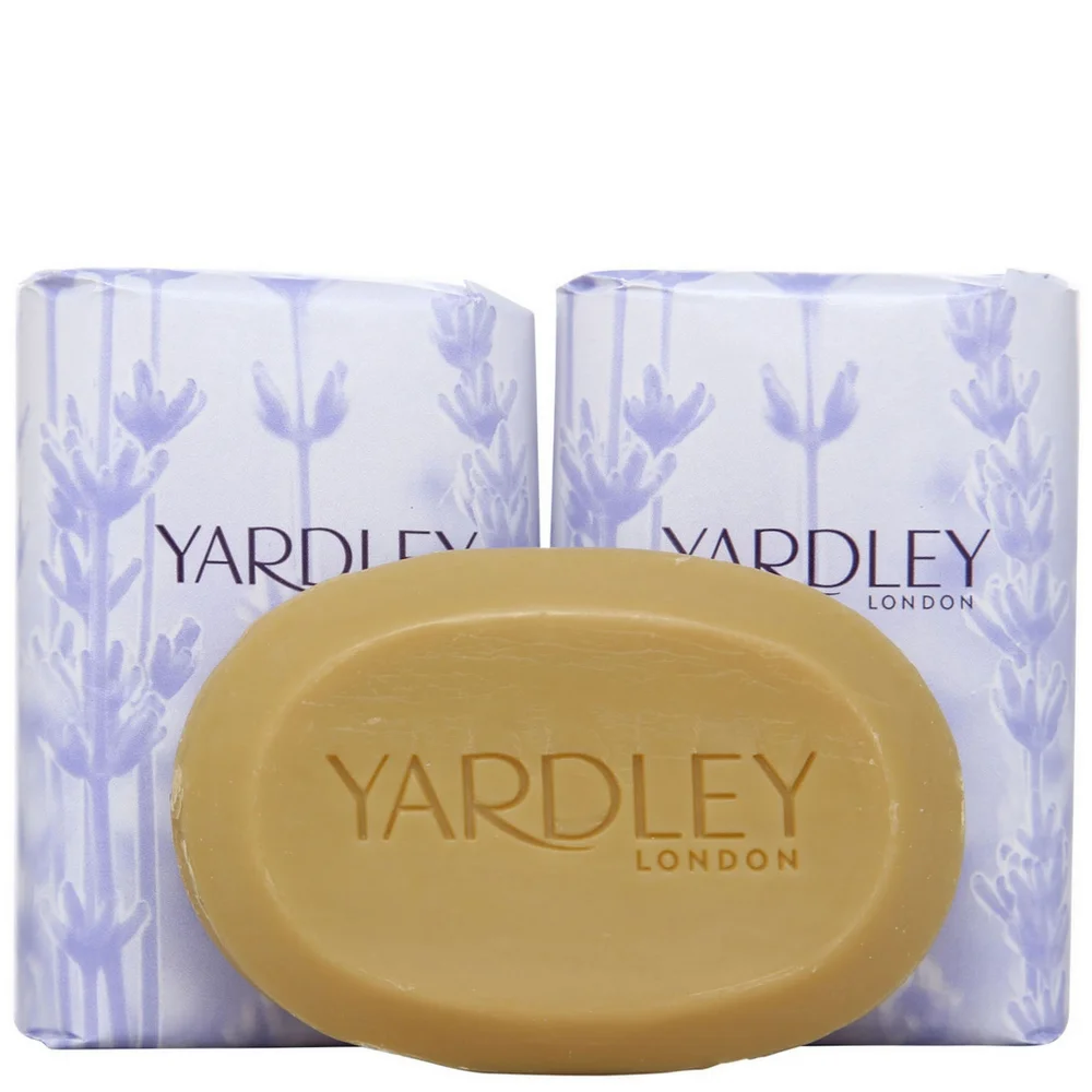 Yardley English Lavender Soaps 3 x 100g Image 1