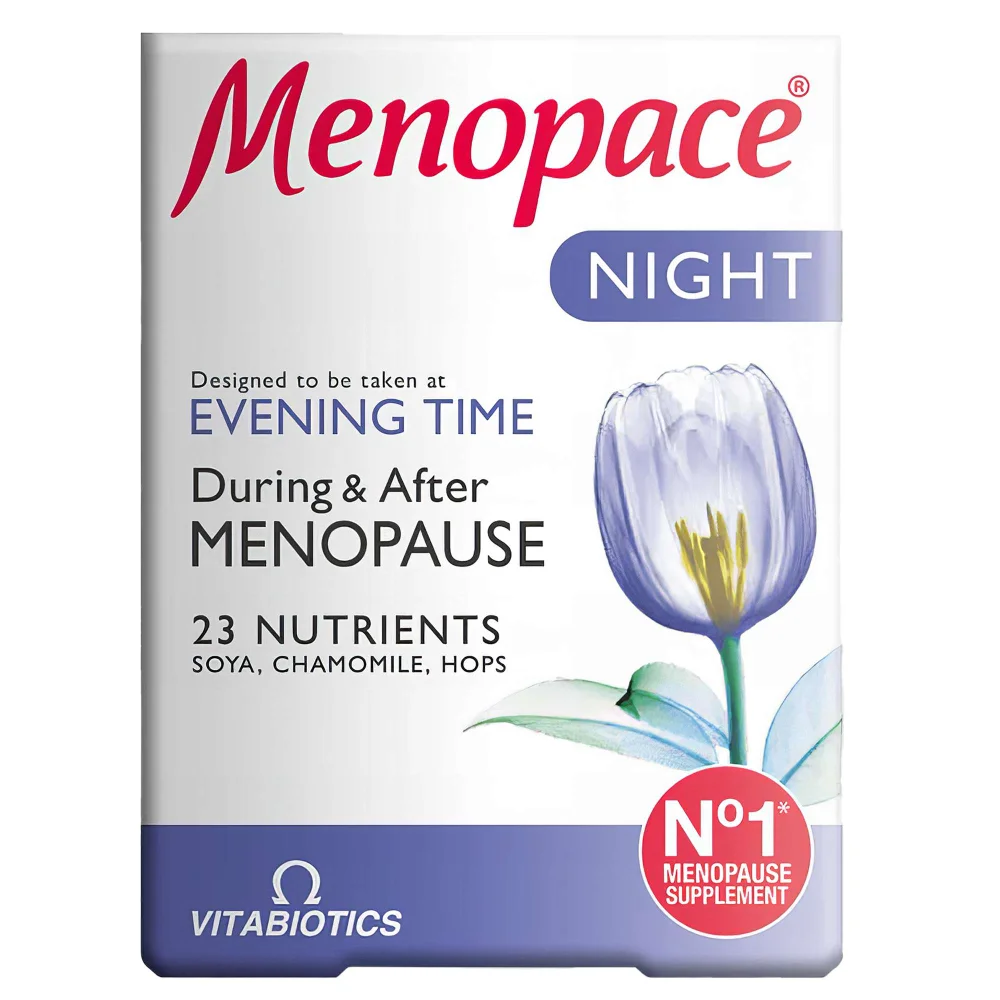 Vitabiotics Menopace Night Tablets x 30 Image 1