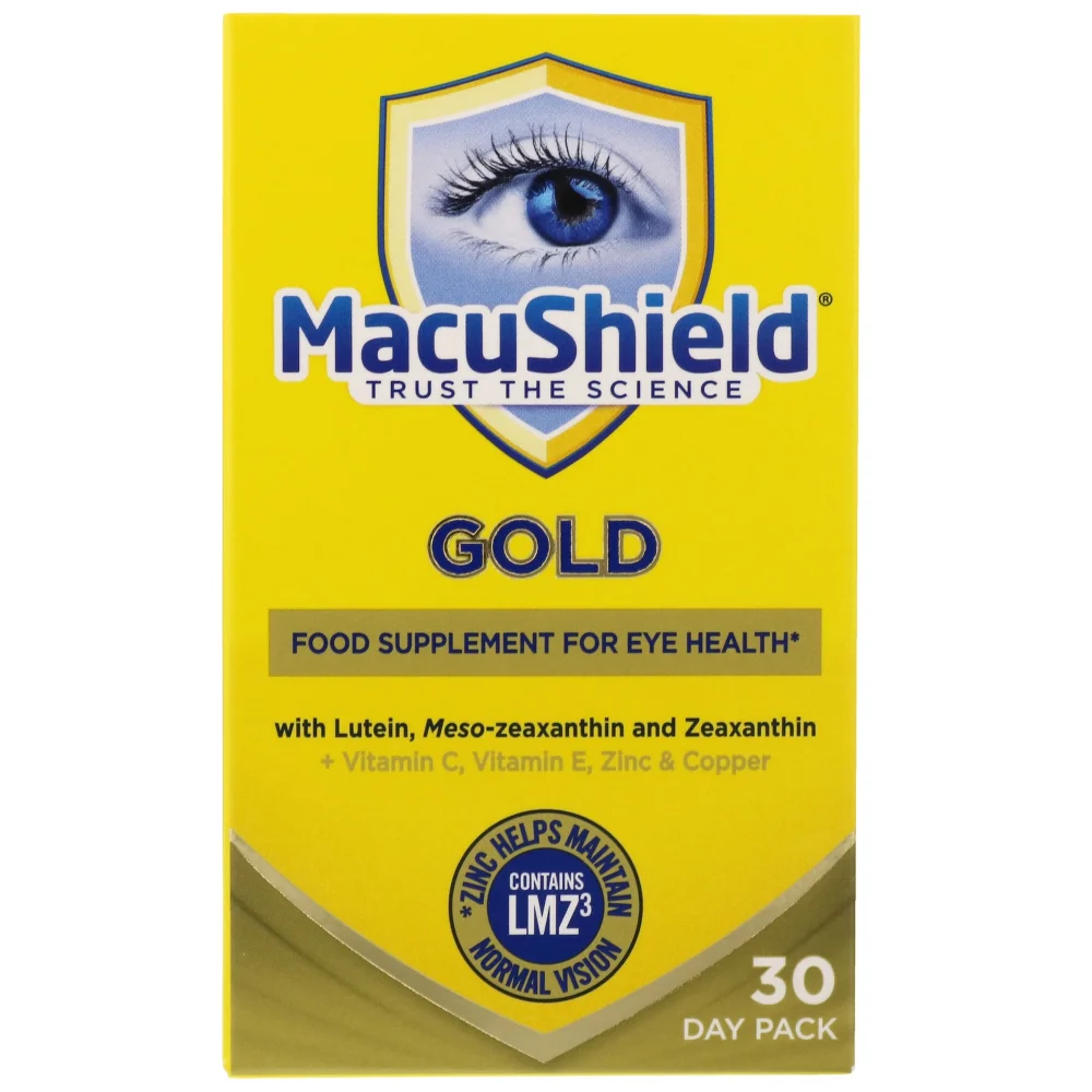MacuShield Gold 90 Capsules Image 1