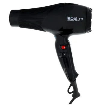 label.m Electrical Tourmaline Dryer Black