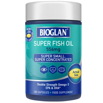 Bioglan Super Fish Oil Super Concentrated Omega-3 Capsules x 100