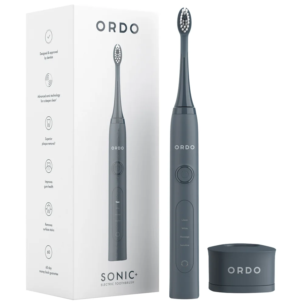 Ordo Sonic+ Charcoal Grey Electric Toothbrush Image 1