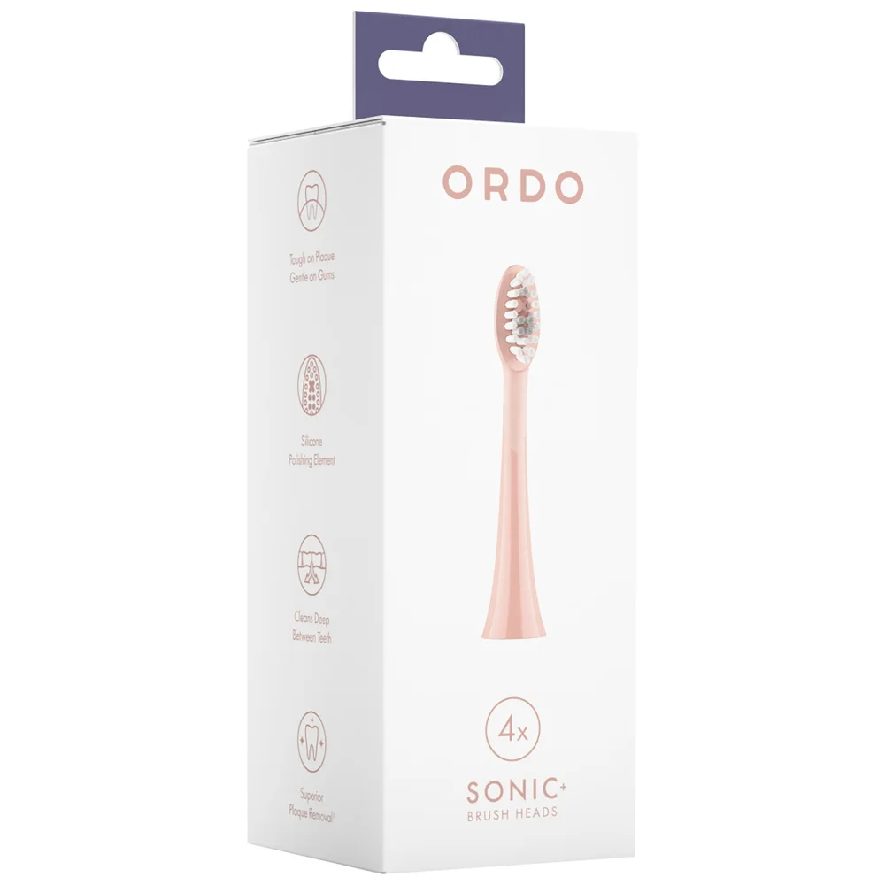 Ordo Brush Heads Rose Gold x 4 Image 1