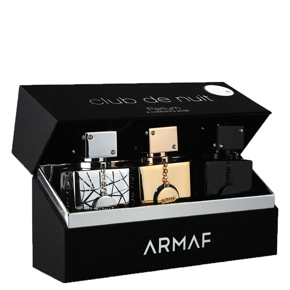 Armaf Club De Nuit Intense Man Club De Nuit Parfum Three Piece Giftset For Men 3 x 30ml Image 1