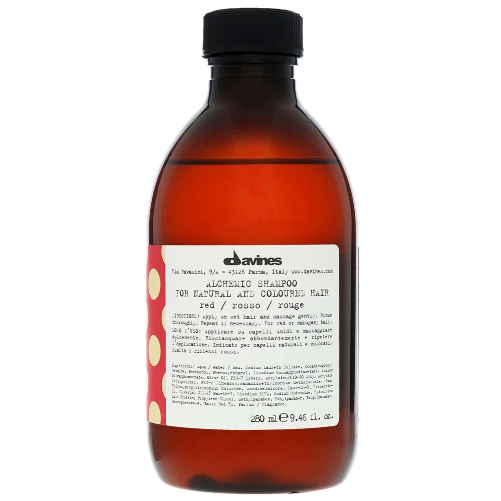 Davines ALCHEMIC Shampoo Red 280ml Image 1