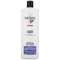 NIOXIN 3D Care System  System 5 Step 1 Cleanser Shampoo: For Chemically Treated Hair With Light Thinning 1000ml