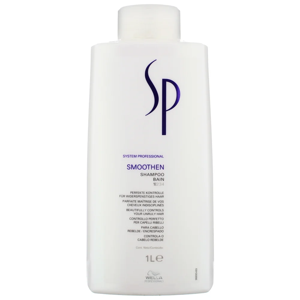 Wella SP Smoothen Shampoo 1000ml Image 1