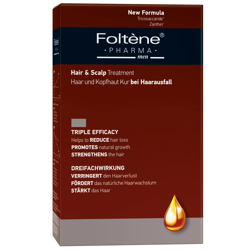 Foltène Anti-Hair Loss Solutions for Men Hair & Scalp Treatment 100ml Image 1
