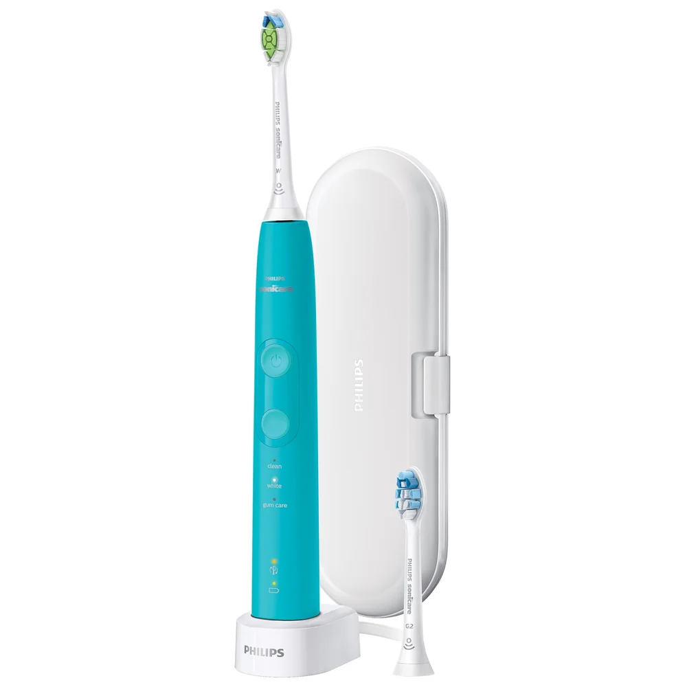 Philips Electric Toothbrushes Sonicare ProtectiveClean 5100 Sonic Electric Toothbrush Turquoise HX6852/10 Image 1
