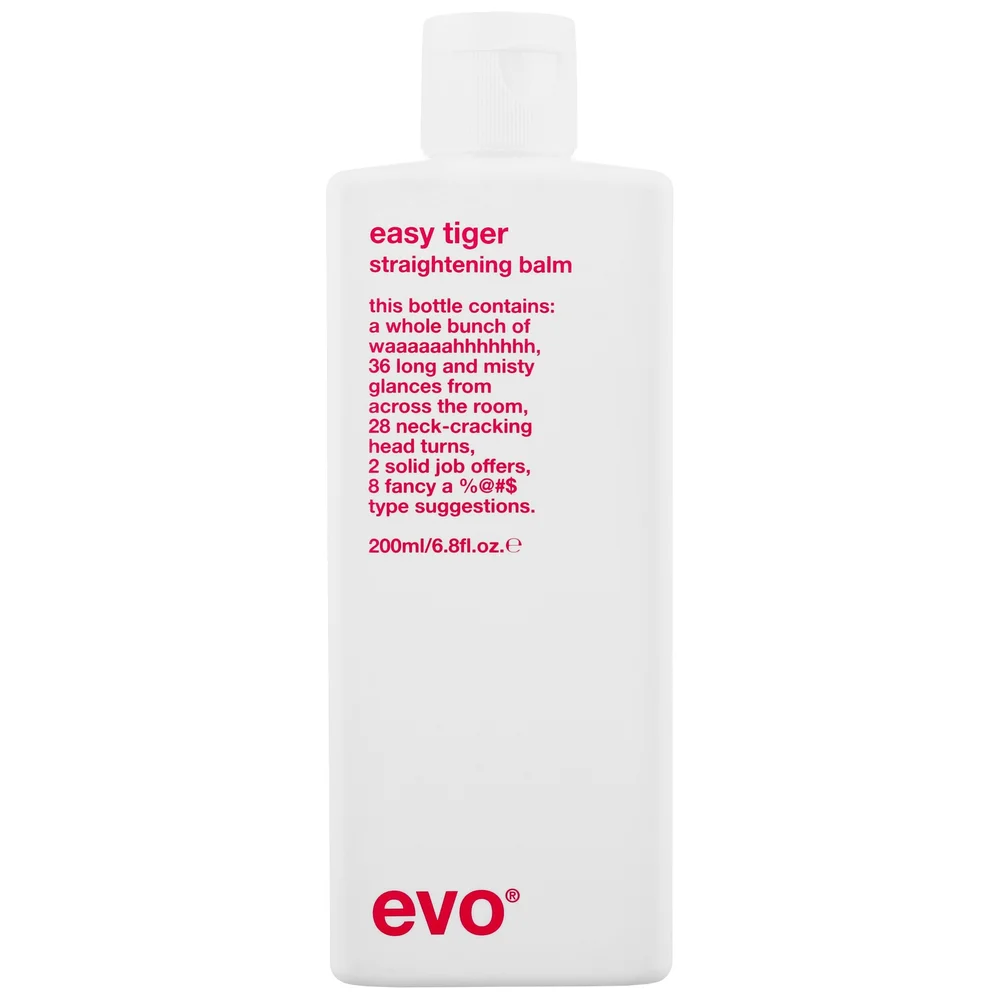 evo Hair Easy Tiger Straightening Balm 200ml Image 1