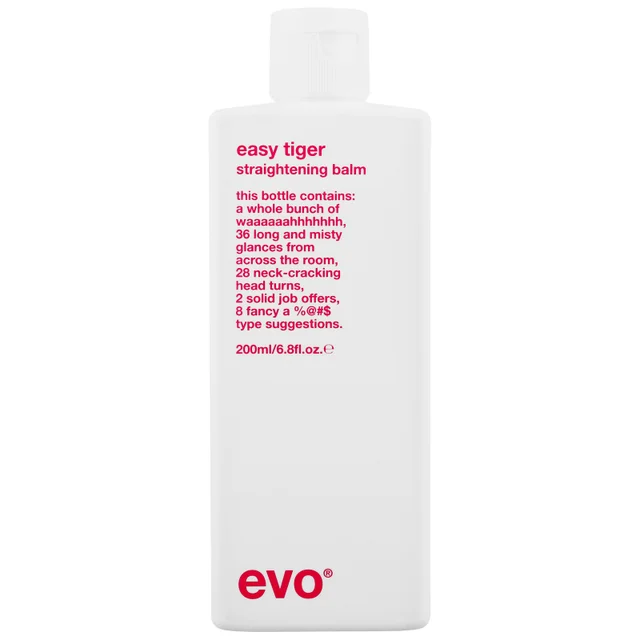 evo Hair Easy Tiger Straightening Balm 200ml