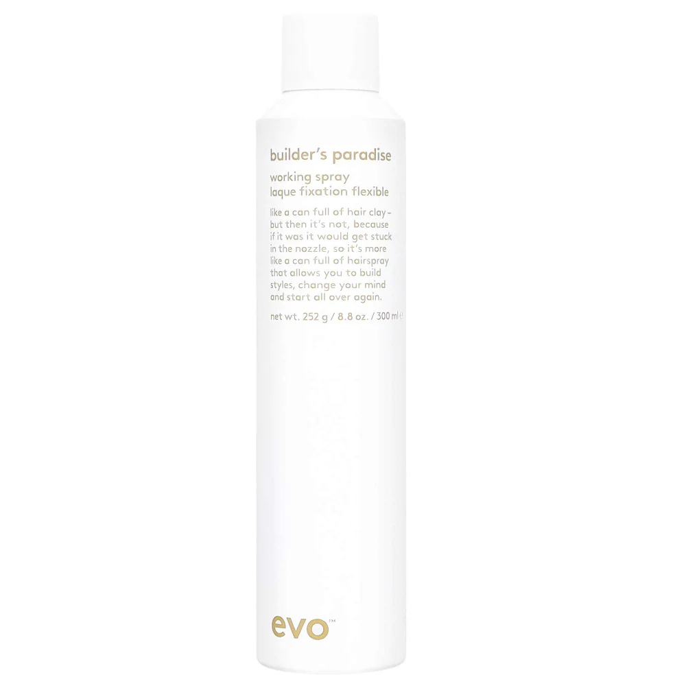 evo Hair Builder's Paradise Working Hairspray 300ml Image 1