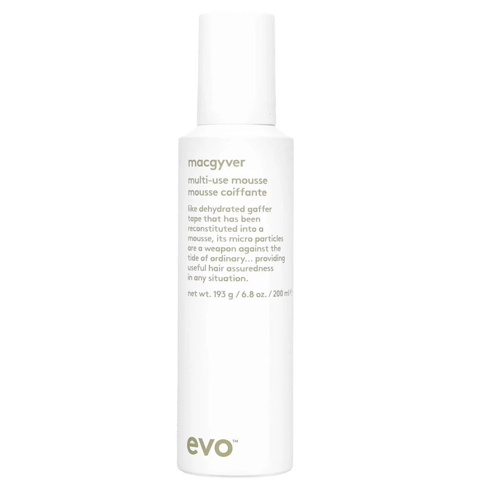 evo Hair Macgyver Multi-Use Mousse 200ml Image 1