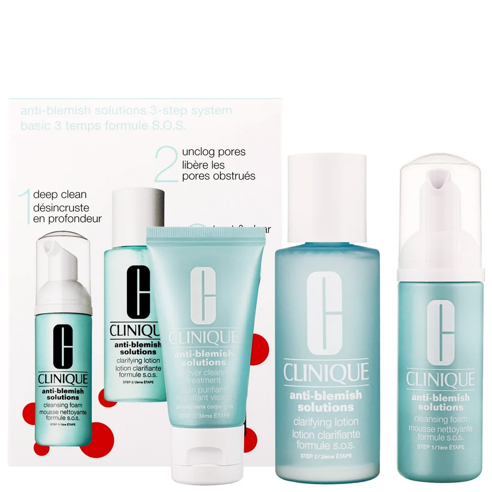 Clinique 3-Step Introduction Kit Anti-Blemish Solutions Image 1