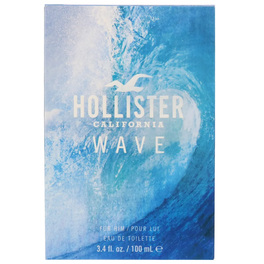 Hollister Wave For Him Eau de Toilette Spray 100ml Image 1