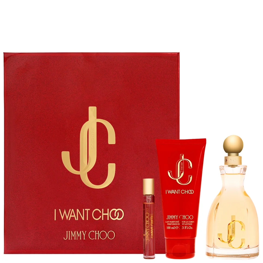 Jimmy Choo I Want Choo Eau de Parfum Spray 100ml Gift Set Image 1