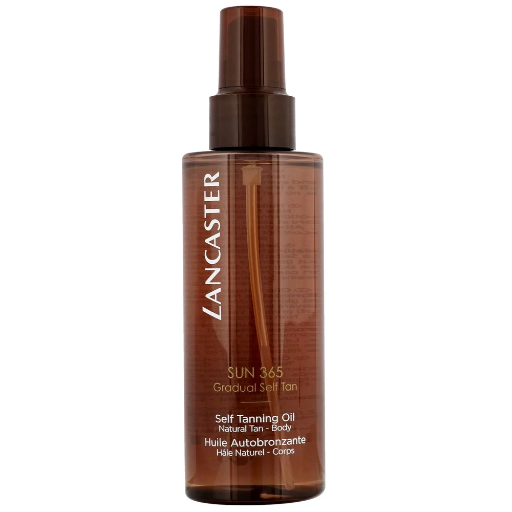 Lancaster Sun 365 Gradual Self Tan Self Tanning Oil Body 150ml Image 1