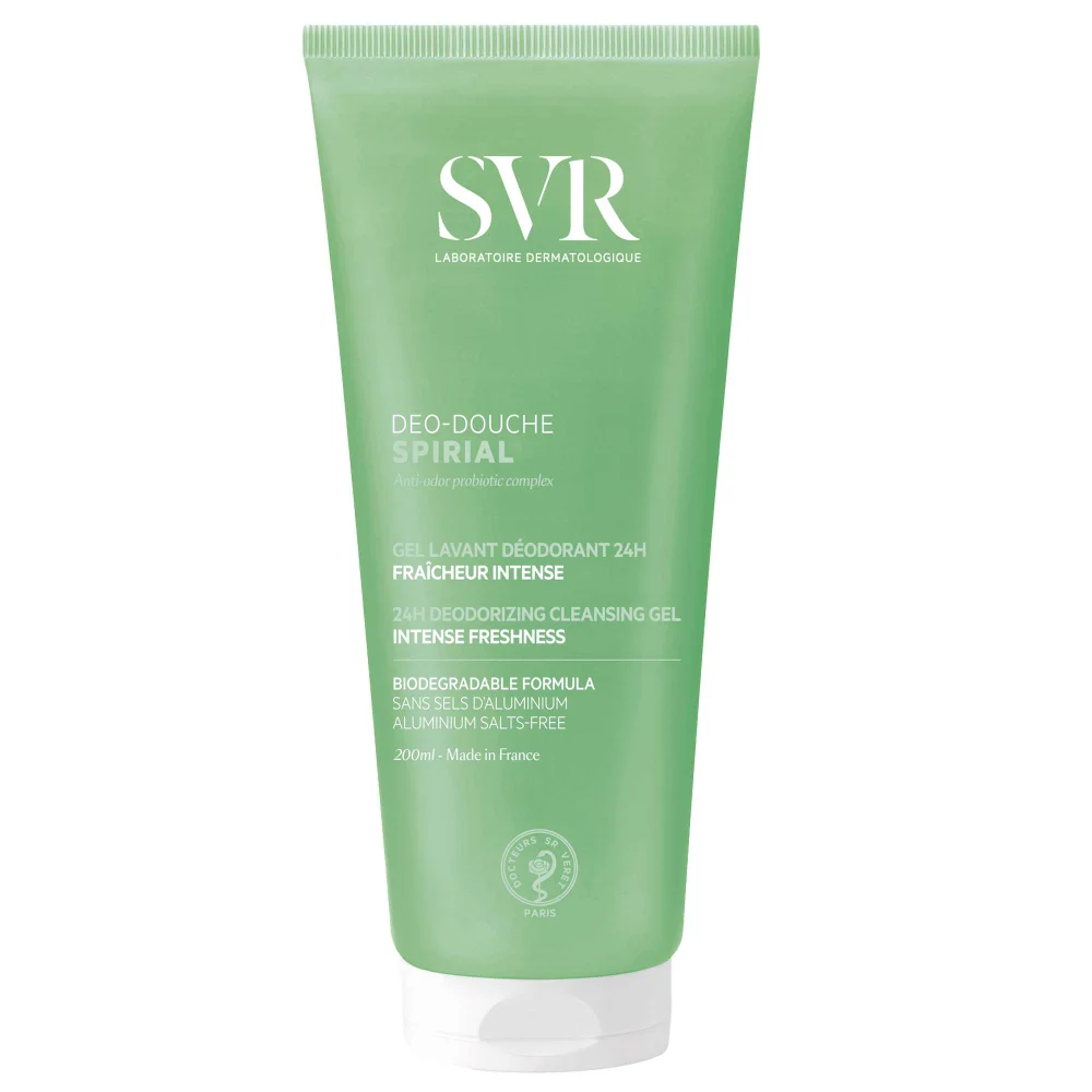 SVR Spirial Intense Freshness Deodorizing Cleansing Gel 200ml Image 1