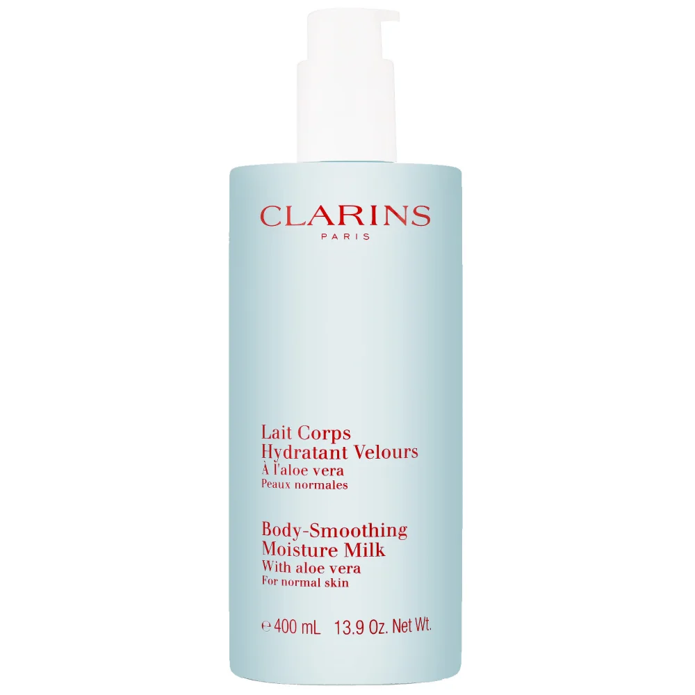 Clarins Body Moisturisers Body-Smoothing Moisture Milk with Aloe Vera 400ml / 13.9 oz. Image 1