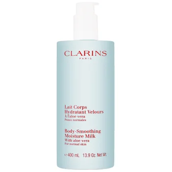 Clarins Body Moisturisers Body-Smoothing Moisture Milk with Aloe Vera 400ml / 13.9 oz.