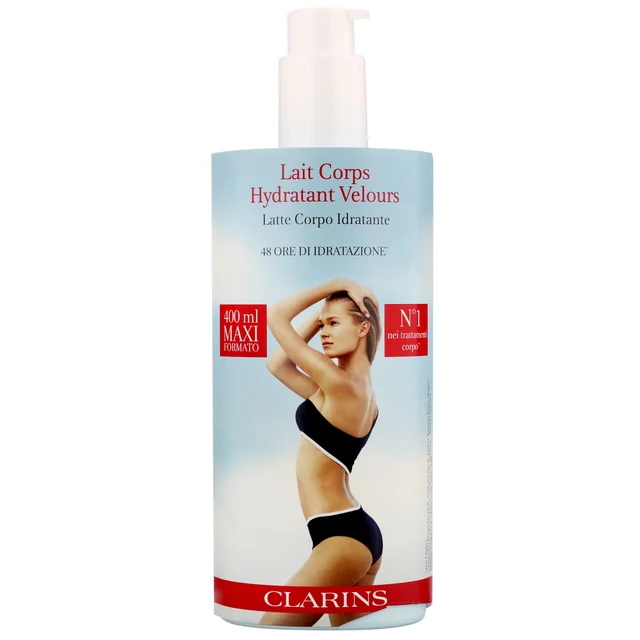 Clarins Body-Smoothing Moisture Milk with Aloe Vera 400ml / 13.9 oz.