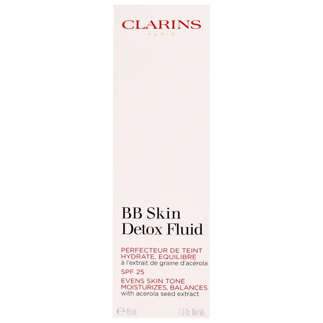Clarins BB Skin Detox Fluid 02 Medium SPF25 45ml / 1.6 oz.