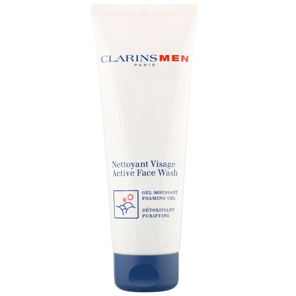 Clarins Men Active Face Wash 125ml / 4.4 oz. Image 1