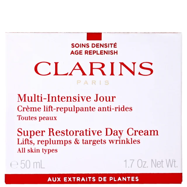 Clarins Super Restorative Day Cream for All Skin Types 50ml / 1.6 fl.oz.