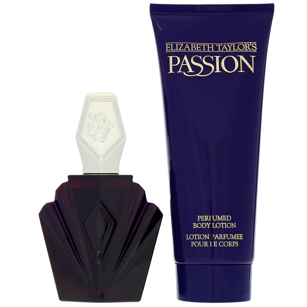 Elizabeth Taylor Passion Eau de Toilette Spray 75ml Gift Set Image 1