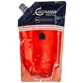 L'OCCITANE  Cherry Blossom Bath and Shower Gel Eco Refill 500ml