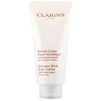 Clarins Moisture-Rich Body Lotion with Shea Butter for Dry Skin 200ml / 6.5 oz.