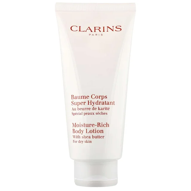 Clarins Moisture-Rich Body Lotion with Shea Butter for Dry Skin 200ml / 6.5 oz.