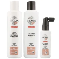 NIOXIN 3D Care System  System 3, 3 Part System Kit For Colored Hair With Light Thinning