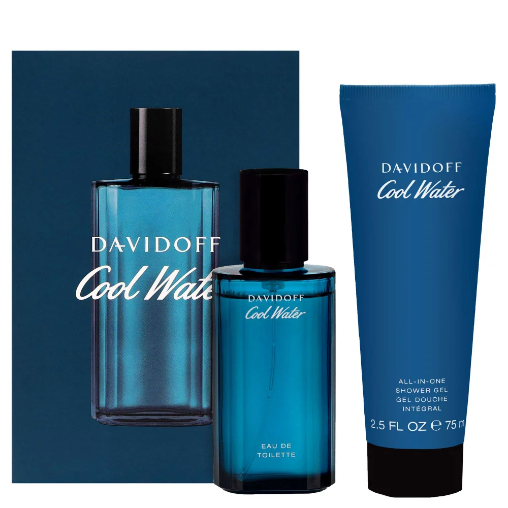 Davidoff Cool Water Man Eau de Toilette Spray 40ml Gift Set Image 1